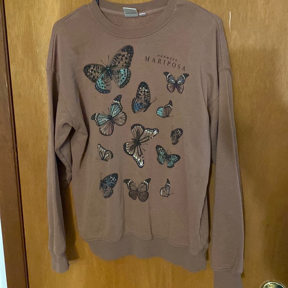 Junior butterfly sweater
